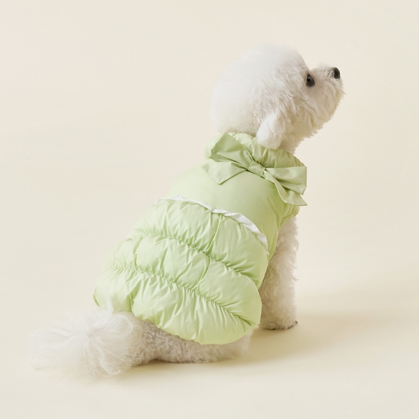 이지 슈크림 패딩 베스트