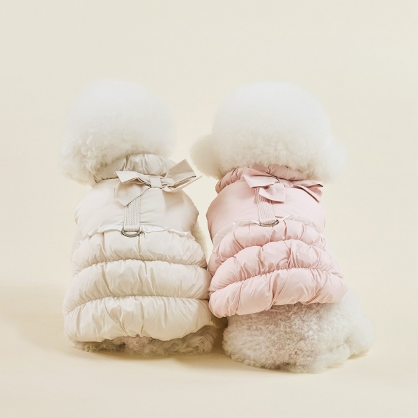 이지 슈크림 패딩 베스트