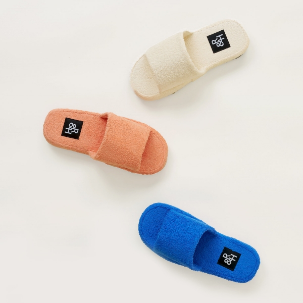 테리 오픈형 룸슈즈 M/L