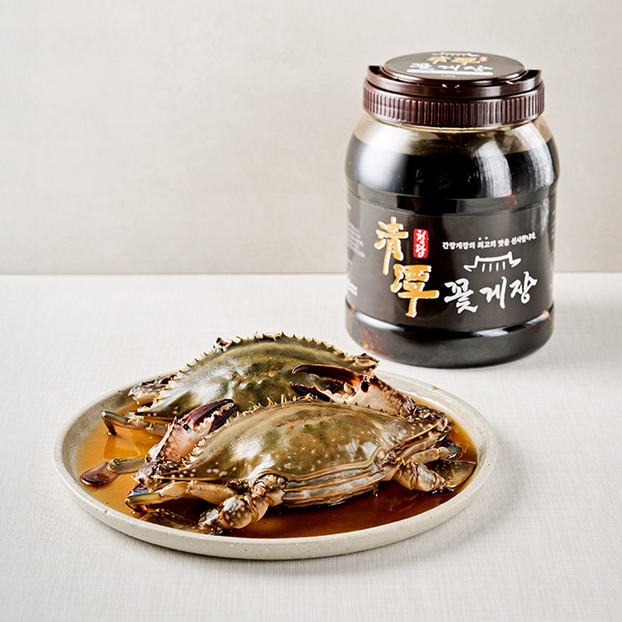 연평도 암꽃게로 만든 프리미엄 청담 간장게장 2.7kg 2미