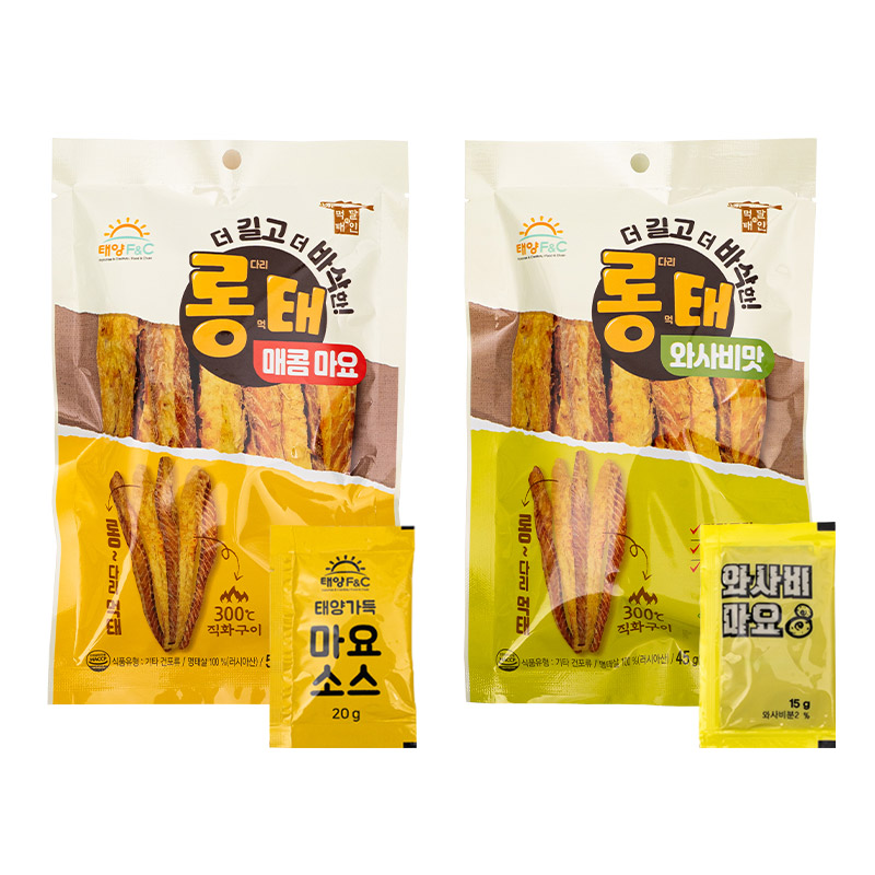 더 길고 바삭한 순살 롱다리 먹태 50g (소스포함)