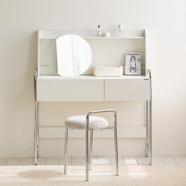 발트 크롬 화장대 모던 미드센츄리 600/1000