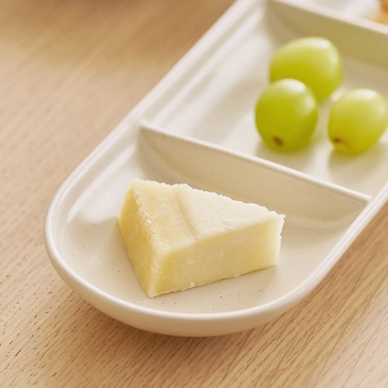 밀로 3칸 나눔접시 1P