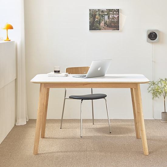 보메 원목 식탁 (1400) + 브롱스 체어(2P)