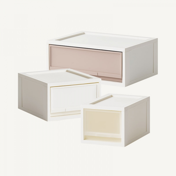 {기획특가} 데일리 모듈 서랍장 1단 세트 (2+1)