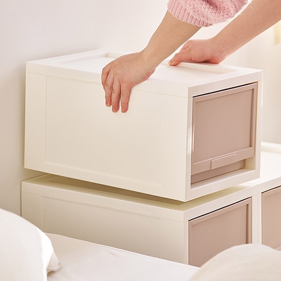 {기획특가} 데일리 모듈 서랍장 1단 세트 (2+1)