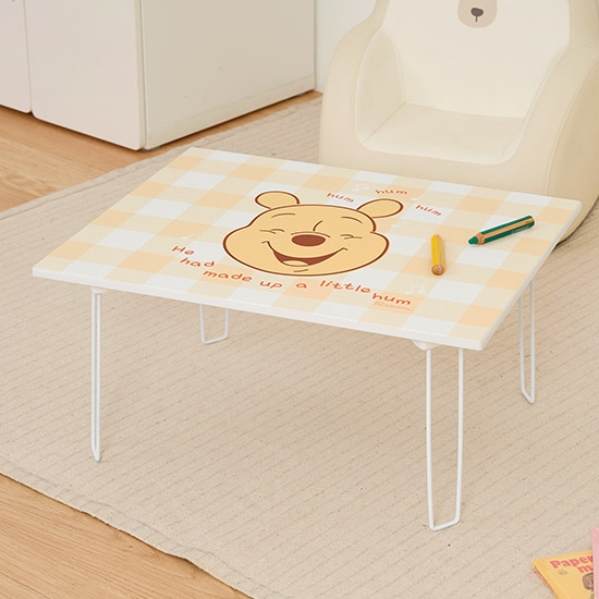 푸 스마일 테이블 사각 공부상