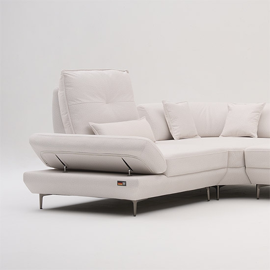 모블러 쿠비오 5인 패브릭 스윙 소파 + 쿠션 5P 증정