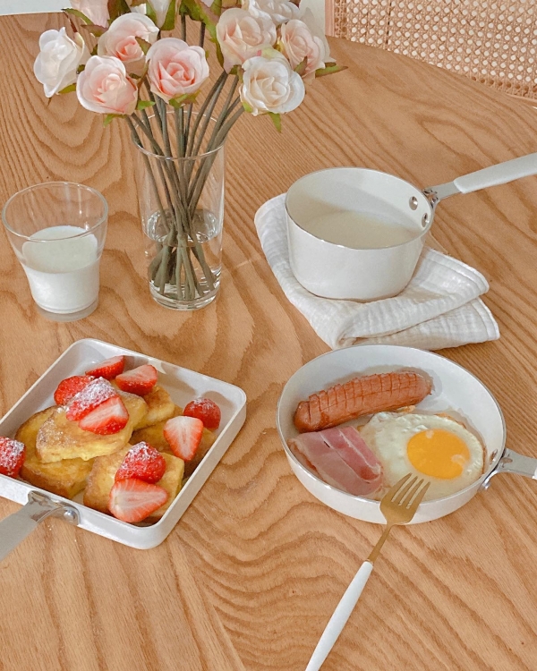 어스 미니 팬 시리즈 2종 세트 (에그팬+사각팬)