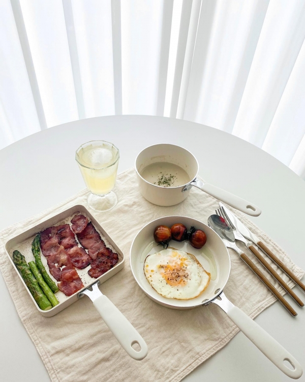 어스 미니 팬 시리즈 2종 세트 (에그팬+사각팬)