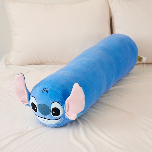 스티치 원통 쿠션