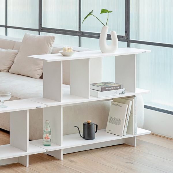 발트 사각 선반 스탠드 다용도 수납 진열장 3단 800/1000