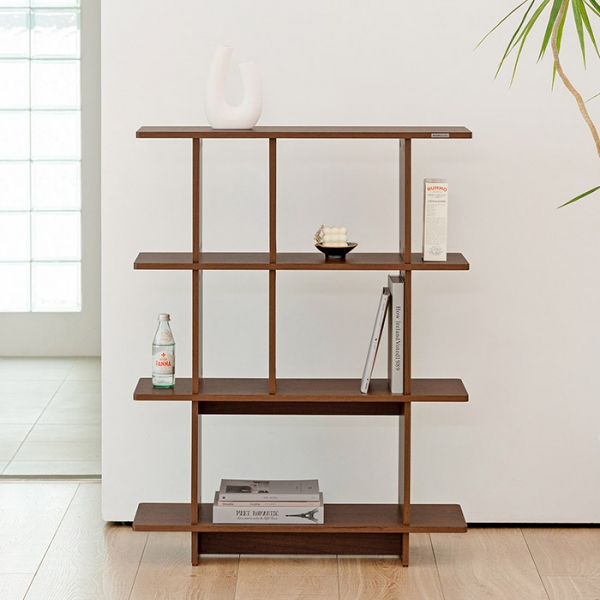 발트 사각 선반 스탠드 다용도 수납 진열장 4단 800/1000