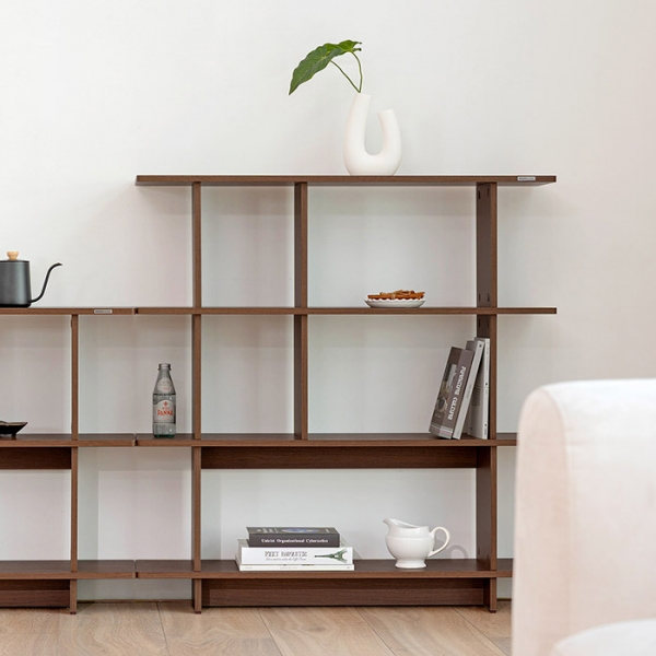 발트 사각 선반 스탠드 다용도 수납 진열장 4단 800/1000