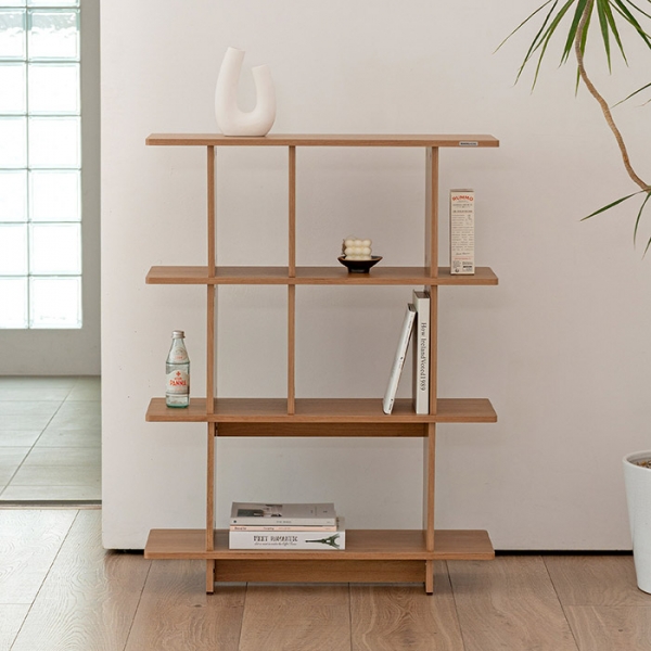 발트 사각 선반 스탠드 다용도 수납 진열장 4단 800/1000