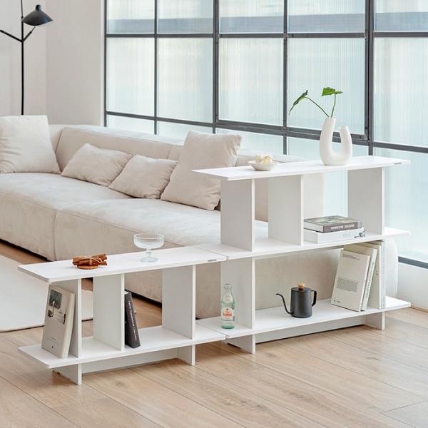 발트 사각 선반 스탠드 다용도 수납 진열장 4단 800/1000