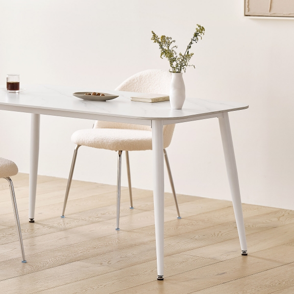 [사은품 증정]블랑 마블 세라믹 사각 식탁 1400