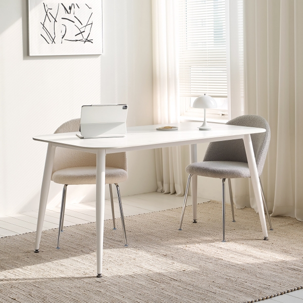 [사은품 증정]블랑 마블 세라믹 사각 식탁 1400