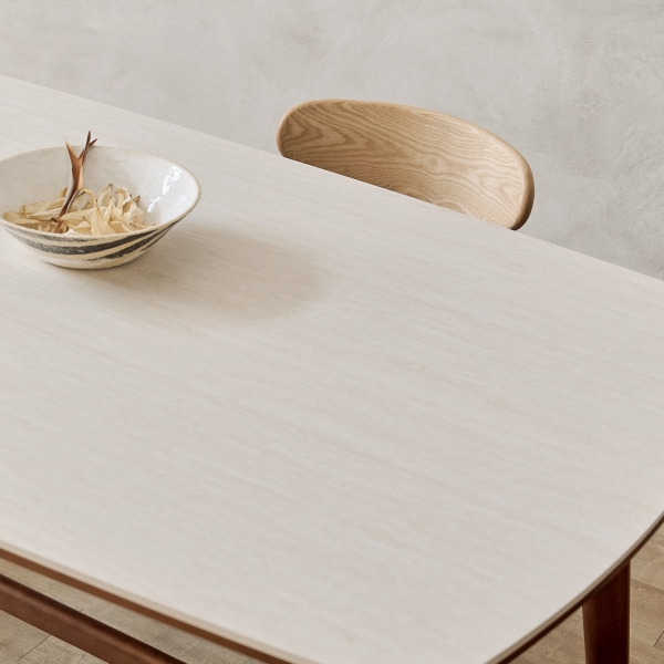 밀로 원목 세라믹 테이블