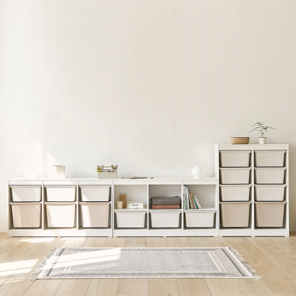 이솝 바스켓 수납장 시리즈 장난감 수납 정리 서랍장 7type