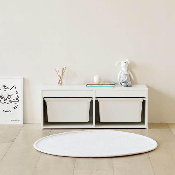 이솝 바스켓 수납장 시리즈 장난감 수납 정리 서랍장 7type