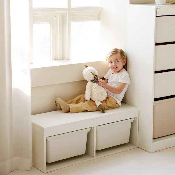 이솝 바스켓 수납장 시리즈 장난감 수납 정리 서랍장 7type