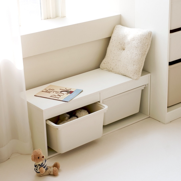 이솝 바스켓 수납장 시리즈 장난감 수납 정리 서랍장 7type