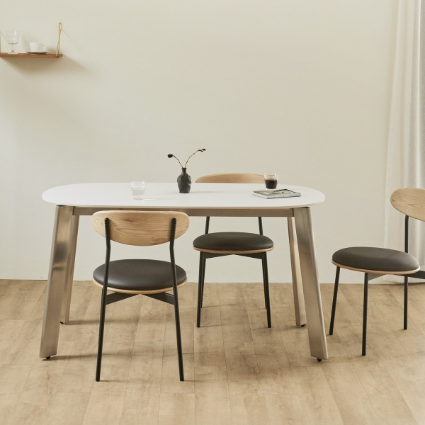 [사은품 증정]핀스 세라믹 스테인레스 식탁 테이블