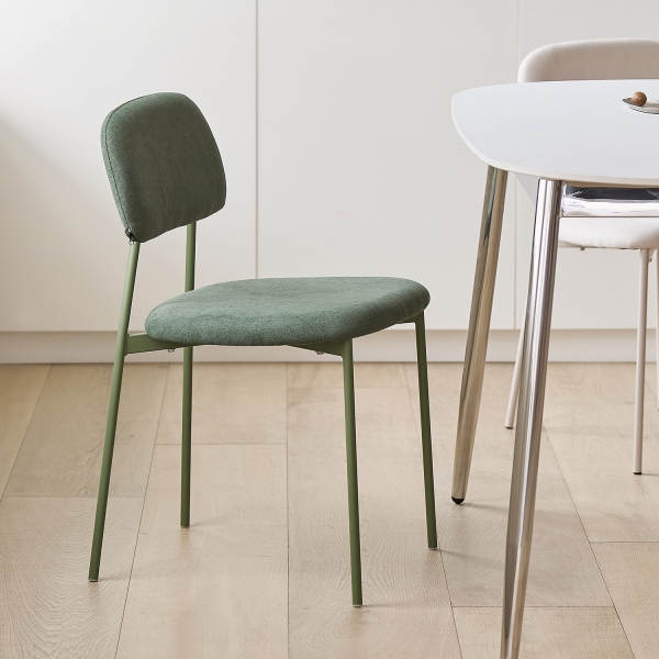 덴버 패브릭 체어 책상 카페 식탁 인테리어 의자 4colors