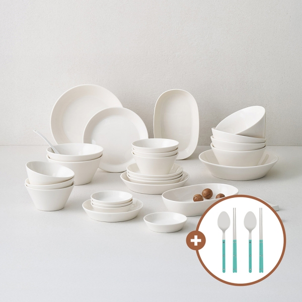 블랑쉐 6인 식기 세트 32P