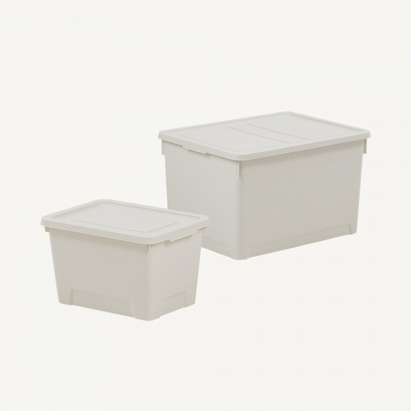 마일드 수납함 버터옐로우 1+1+1