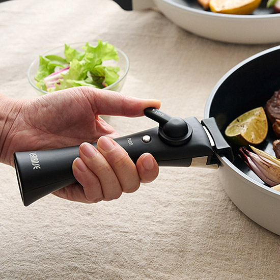 오레오 IH 탈부착 핸들 쿡웨어 세트 4P