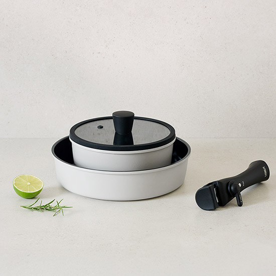 오레오 IH 탈부착 핸들 쿡웨어 세트 4P