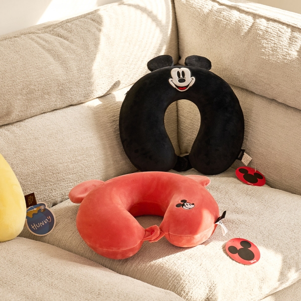 미키마우스 패치 목베개