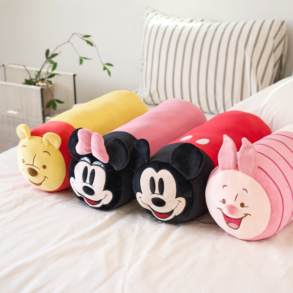 [디즈니] 곰돌이푸우 캐릭터 원통 쿠션