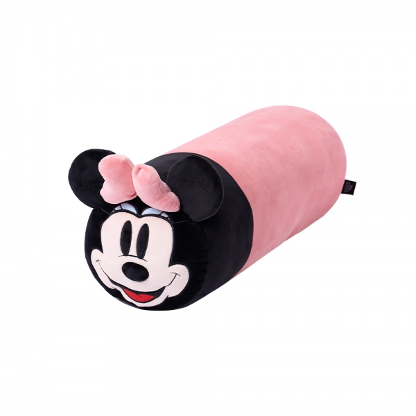 미니마우스 캐릭터 원통 쿠션