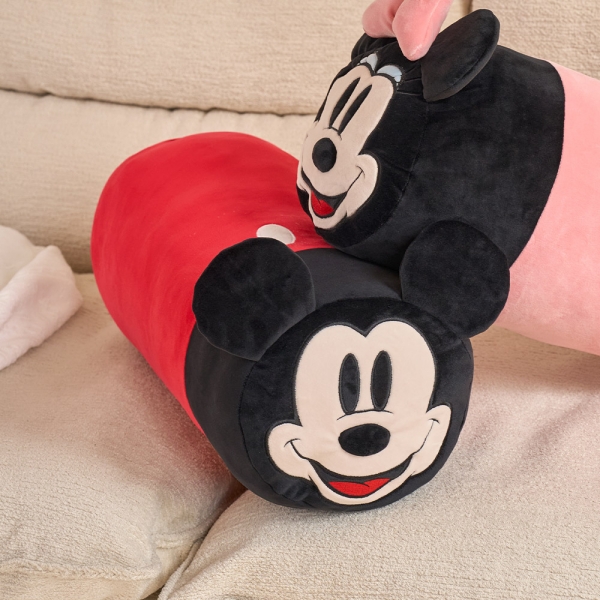 [디즈니] 미키마우스 캐릭터 원통 쿠션