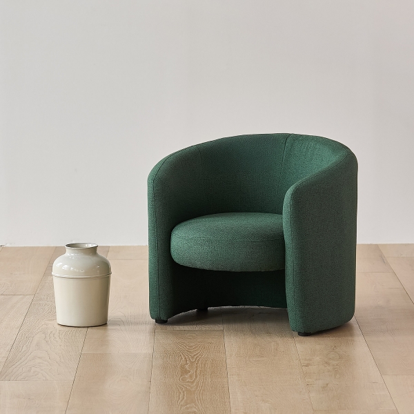 러쉬 1인용 패브릭 소파 거실 1인 좌식쇼파 (2colors)