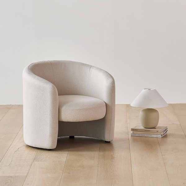 러쉬 1인용 패브릭 소파 거실 1인 좌식쇼파 (2colors)