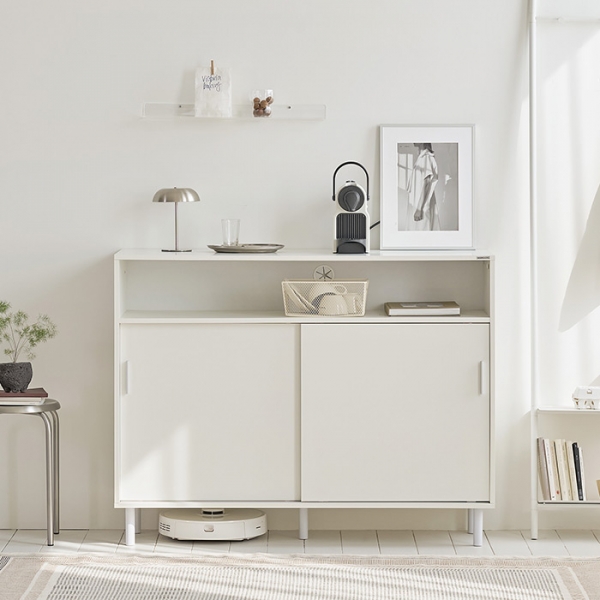 리브 슬라이딩 수납장 (선반형)