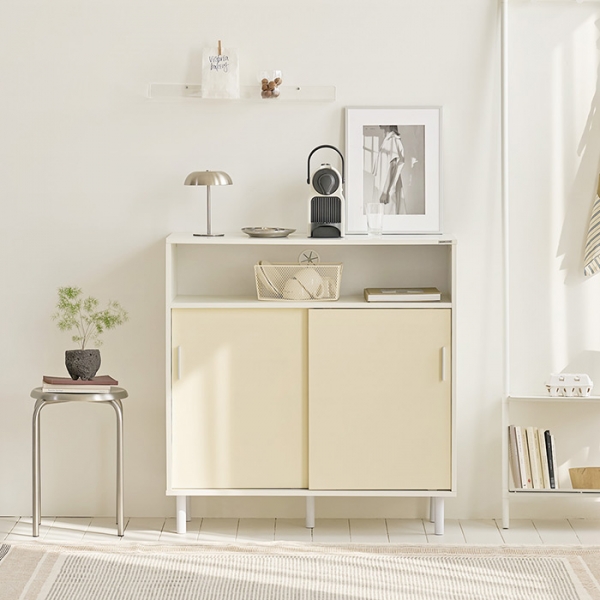 [사은품 증정]리브 슬라이딩 수납장 (선반형)