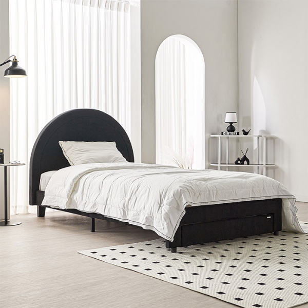 풀문 패브릭 침대 (SS)