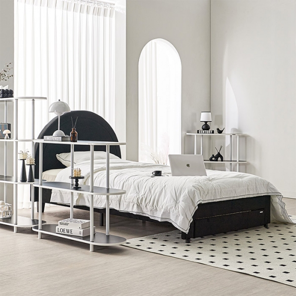 풀문 패브릭 침대 (SS)