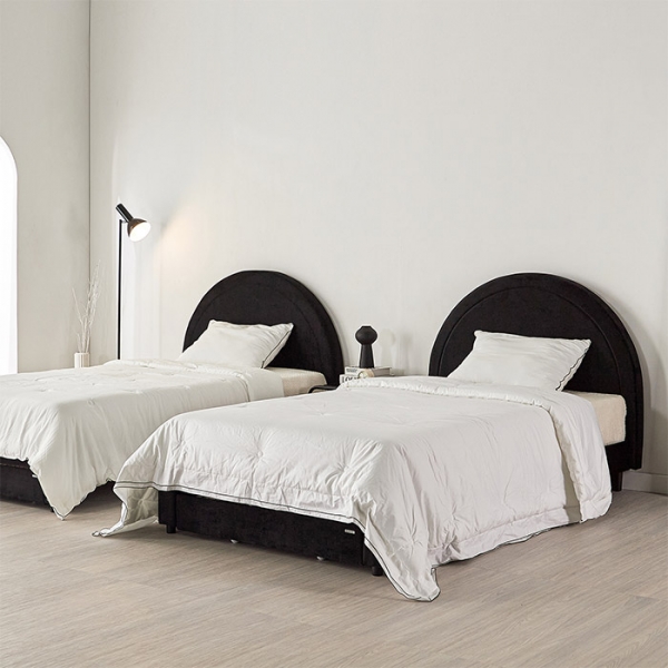 풀문 패브릭 침대 (SS)