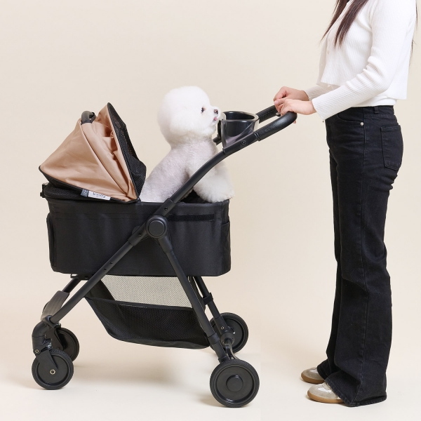 이지 폴딩 펫 유모차 (디럭스)
