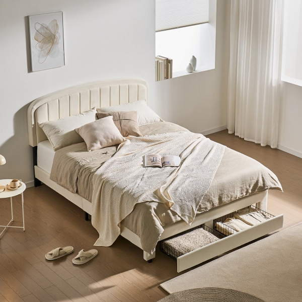 높이조절 헤드 침대 베로나 SS/Q (3color)