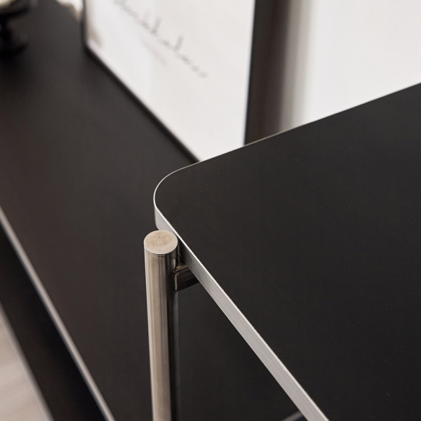 이지 사각 선반 진열장 미드센츄리 스틸 수납장 800/1000 2단 3단