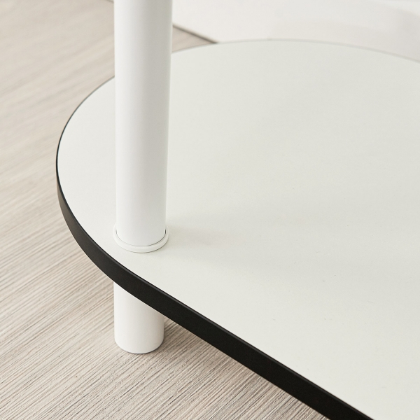 엣지 라운드 조립식 선반 인테리어 진열장 800/100 2단 3단 4단