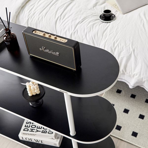 엣지 라운드 조립식 선반 인테리어 진열장 800/100 2단 3단 4단