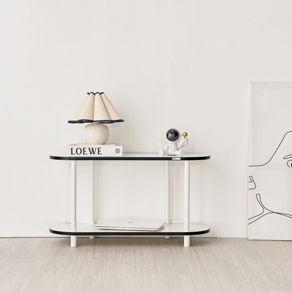 엣지 라운드 조립식 선반 인테리어 진열장 800/100 2단 3단 4단